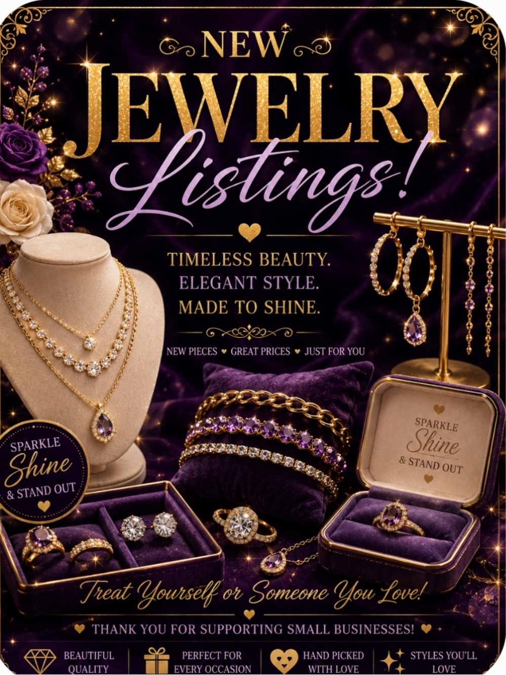 Unlisted Jewelry As Shown Live